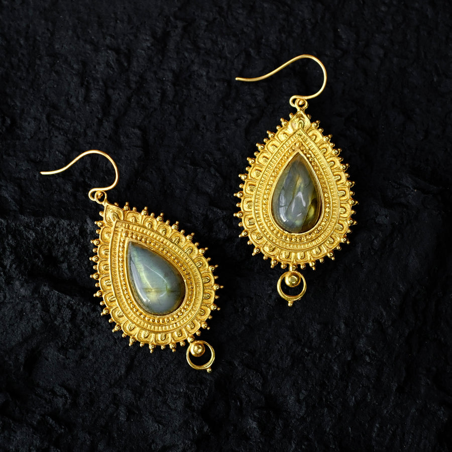 Dewi Labradorite Earrings Wholesale